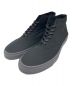 HOMME PLISSE ISSEY MIYAKE（オムプリッセ イッセイ ミヤケ）の古着「CHAMBRAY DECK SHOES」｜ブラック