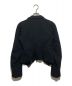 COMME des GARCONS (コムデギャルソン) ポリ縮絨カットオフショートジャケット ブラック サイズ:M：20000円