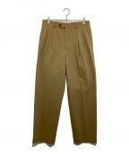 AURALEEオーラリー）の古着「WASHED HEAVY CHINO SLACKS」｜ベージュ