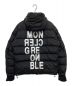 MONCLER GAMME BLEU (モンクレール ガム ブルー) ISORNO ダウンジャケット ブラック サイズ:3：70000円