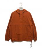 PWAプア）の古着「P＆D MULTI POCKET ANORAK」｜オレンジ