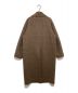 THE SHINZONE (ザ シンゾーン) BALMACAAN COAT(CHECK) ブラウン サイズ:36：50000円