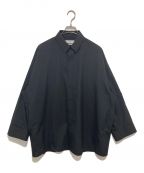 Graphpaperグラフペーパー）の古着「Wooly Cotton Military Jacket」｜ブラック