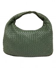 BOTTEGA VENETA (ボッテガベネタ) イントレチャートワンショルダーバッグ グリーン