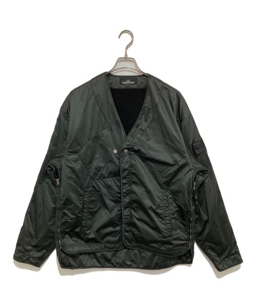 STONE ISLAND（ストーンアイランド）STONE ISLAND (ストーンアイランド) Shadow Hybrid Cover Up Jacket ブラック サイズ:Lの古着・服飾アイテム