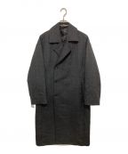 AURALEEオーラリー）の古着「BLUEFACED WOOL DOUBLE CLOTH COAT」｜ブラック