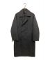 AURALEE（オーラリー）の古着「BLUEFACED WOOL DOUBLE CLOTH COAT」｜ブラック