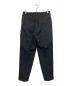 Graphpaper (グラフペーパー) SCALE OFF WOOL TAPERED TROUSERS ブラック サイズ:2：16000円