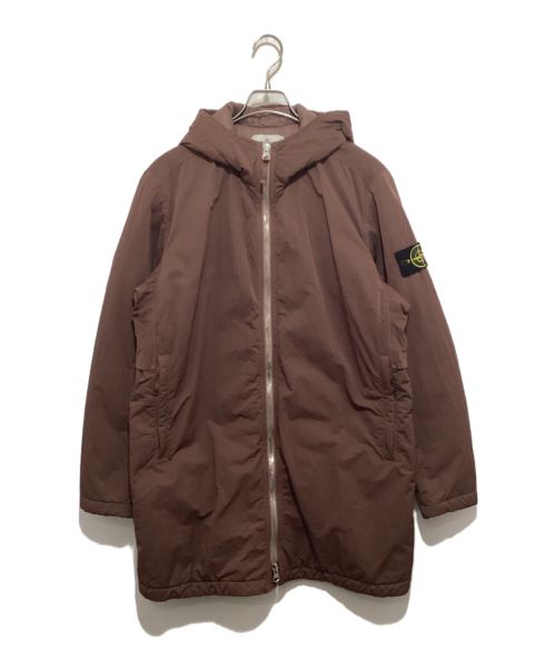 STONE ISLAND（ストーンアイランド）STONE ISLAND (ストーンアイランド) HYPER DENSE COAT ブラウン サイズ:Mの古着・服飾アイテム