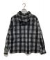 SUPREME (シュプリーム) Printed Hooded Flannel Shirt ブラック サイズ:M：20000円