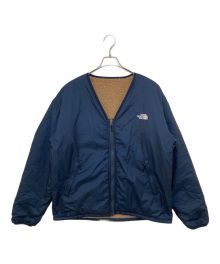 THE NORTH FACE（ザ ノース フェイス）の古着「リバーシブルエクストリームパイルカーディガン」｜ネイビー