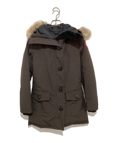 CANADA GOOSE（カナダグース）CANADA GOOSE (カナダグース) Bronte Parka ブラウン サイズ:XSの古着・服飾アイテム