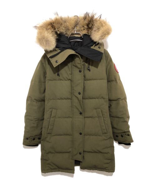 CANADA GOOSE（カナダグース）CANADA GOOSE (カナダグース) Mackenzie Parka Heritage カーキ サイズ:Sの古着・服飾アイテム