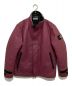 STONE ISLAND（ストーンアイランド）の古着「Ice jacket in dyneema bonded leather」｜レッド