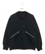 sacaiサカイ）の古着「PONGE SWEAT PULLOVER」｜ブラック