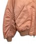 中古・古着 Acne studios (アクネ ストゥディオス) CLEA BOMBER ピンク サイズ:36：24000円