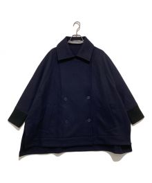 COGTHEBIGSMOKE（コグザビッグスモーク）の古着「GWYNETH PEACOAT」｜ネイビー