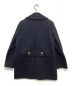 sacai (サカイ) WOOL MELTON MIX COAT ネイビー サイズ:２：45000円