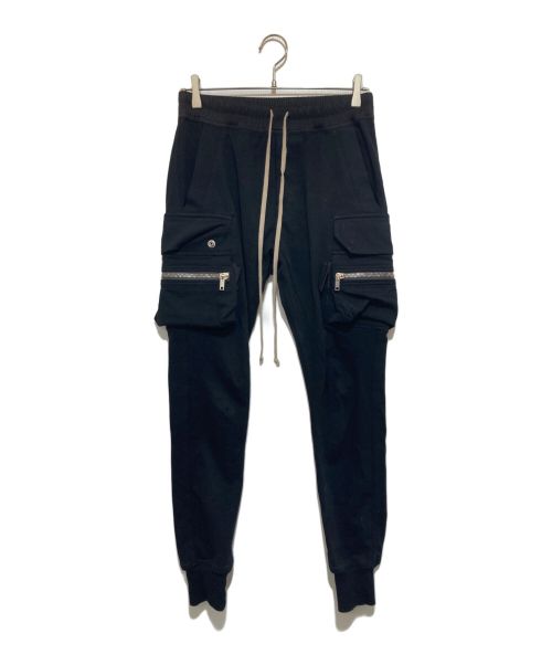 RICK OWENS（リックオウエンス）RICK OWENS (リックオウエンス) MASTODON CARGO PANT ブラック サイズ:40の古着・服飾アイテム