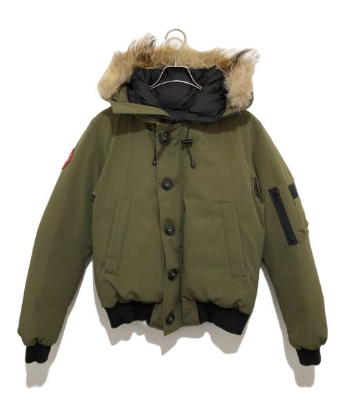 CANADA GOOSE（カナダグース）CANADA GOOSE (カナダグース) Labrador Bomber Heritage カーキ サイズ:Mの古着・服飾アイテム