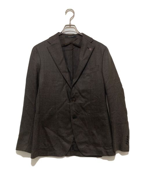 TAGLIATORE（タリアトーレ）TAGLIATORE (タリアトーレ) 2Bシングルジャケット ブラウン サイズ:48の古着・服飾アイテム