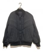 Y-3ワイスリー）の古着「QUILTED BOMBER JACKET」｜ブラック