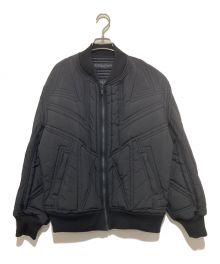 Y-3（ワイスリー）の古着「QUILTED BOMBER JACKET」｜ブラック