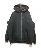 FTCエフティーシー）の古着「WASHED CANVAS HOODED JACKET」｜ブラック