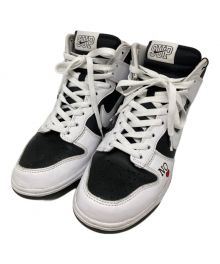 NIKE×SUPREME（ナイキ×シュプリーム）の古着「Dunk High By Any Means "White Black"」｜ホワイト