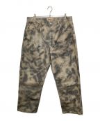 stussyステューシー）の古着「Big Ol' Jean Stenpat Camo」｜ベージュ