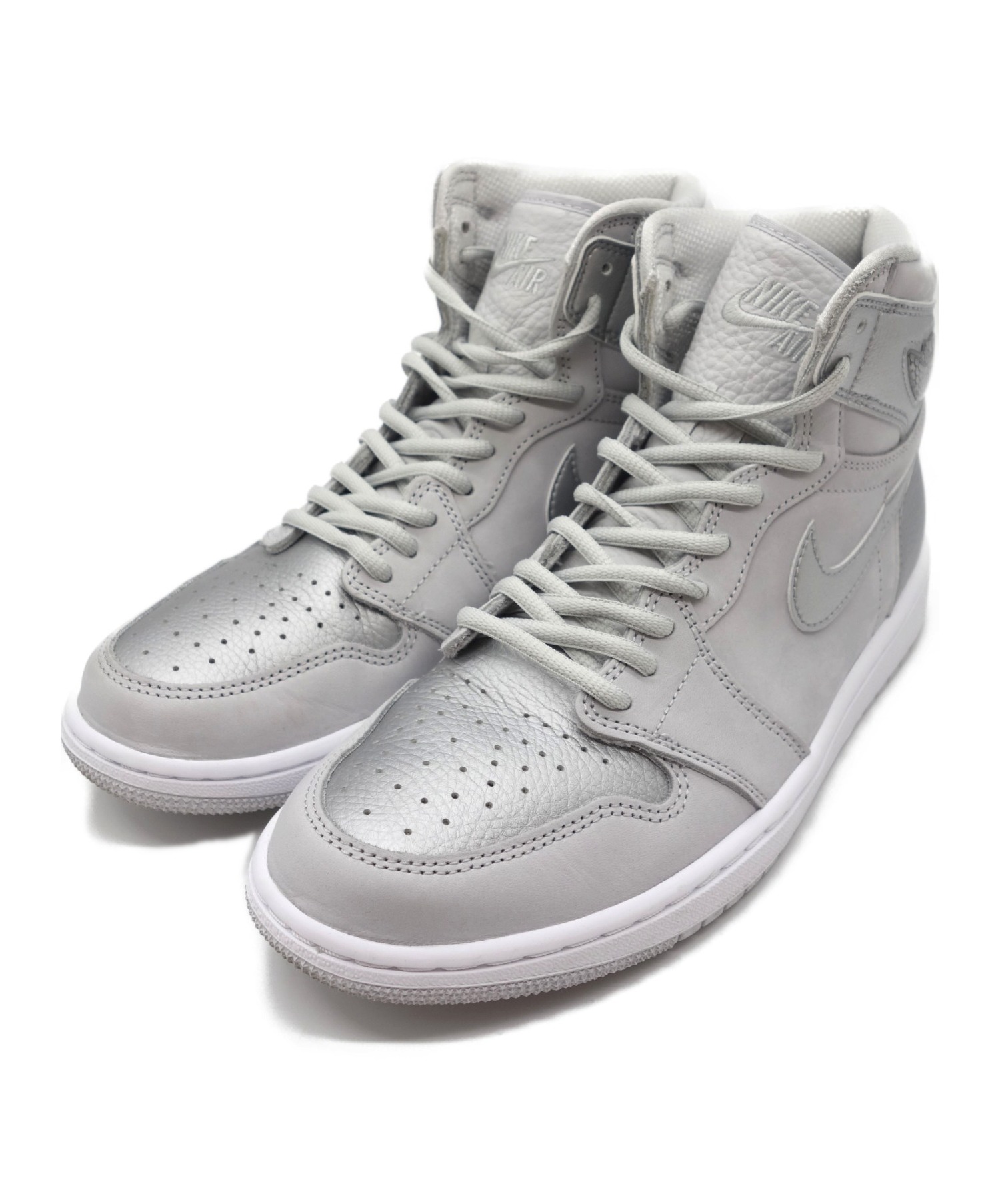 中古 古着通販 Nike ナイキ ハイカットスニーカー シルバー サイズ 27 5 Air Jordan 1 High Og Co Jp Dc17 029 ブランド 古着通販 トレファク公式 Trefac Fashion