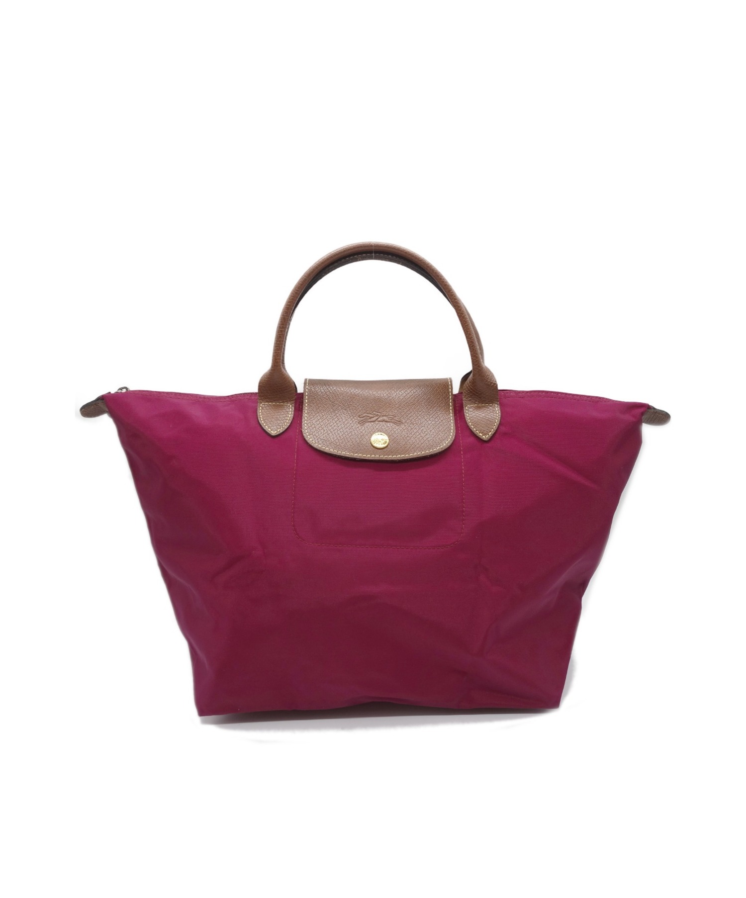 中古 古着通販 Longchamp ロンシャン プリアージュ折り畳みハンドバッグ ピンク ブランド 古着通販 トレファク公式 Trefac Fashion