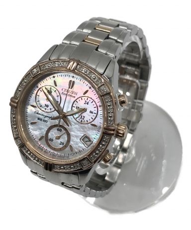 【中古・古着通販】CITIZEN (シチズン) クロノグラフ ベゼルダイヤ