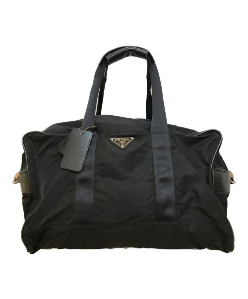 中古・古着通販】PRADA (プラダ) ボストンバッグ ブラック サイズ