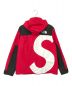 THE NORTH FACE (ザ ノース フェイス) SUPREME (シュプリーム) S Logo Mountain Jacket レッド×ブラック サイズ:L：48000円