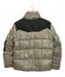 MONCLER GRENOBLE (モンクレール グルノーブル) 切替ダウンジャケット ブラック×グレー サイズ:3：46800円