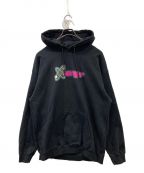 X-LARGEエクストララージ）の古着「FUTURE PULLOVER HOODED SWEAT」｜ブラック