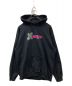 X-LARGE（エクストララージ）の古着「FUTURE PULLOVER HOODED SWEAT」｜ブラック