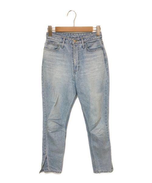 HER LIP TO（ハーリップトゥ）HER LIP TO (ハーリップトゥ) Tokyo High Rise Jeans インディゴ サイズ:63.5cm (W25)の古着・服飾アイテム