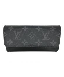 LOUIS VUITTON（ルイ ヴィトン）の古着「エテュイ・リュネット ウディ」｜ブラック