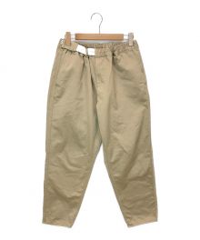 Graphpaper（グラフペーパー）の古着「Finx Original Wide Easy Slacks」｜ベージュ