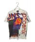 Magic Johnson Ts（マジックジョンソン Ts）の古着「【古着】Phoenix Suns 総柄プリントTシャツ」｜ホワイト