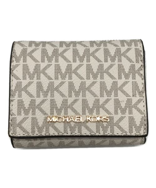 MICHAEL KORS（マイケルコース）MICHAEL KORS (マイケルコース) コンパクトウォレット MKシグネチャー サイズ:-の古着・服飾アイテム