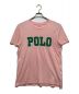 POLO RALPH LAUREN（ポロ・ラルフローレン）の古着「プリントTシャツ」｜ピンク