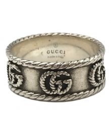 GUCCI（グッチ）の古着「ツイストトーションダブルGリング」