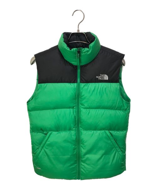 THE NORTH FACE（ザ ノース フェイス）THE NORTH FACE (ザ ノース フェイス) ダウンベスト グリーン サイズ:XSの古着・服飾アイテム