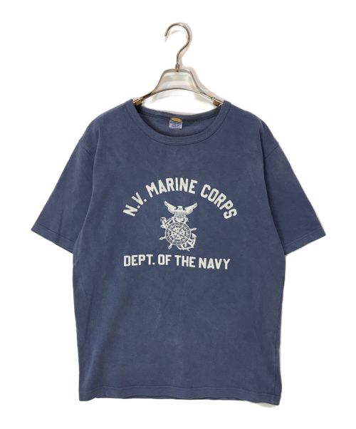 MUSE de Deuxieme Classe（ミューズ ドゥーズィエム クラス）MUSE de Deuxieme Classe (ミューズ ドゥーズィエム クラス) MARINE CORPS Tシャツ ネイビー サイズ:Fの古着・服飾アイテム