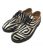 SUPREME×Dr.Martensシュプリーム×ドクターマーチン）の古着「SPLIT TOE 5-EYE SHOE ZEBRA」｜ホワイト×ブラック