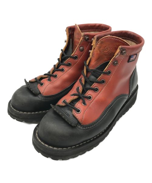 Danner（ダナー）Danner (ダナー) BULL RIDGE/マウンテンブーツ ブラック×チェリー サイズ:US8.5の古着・服飾アイテム