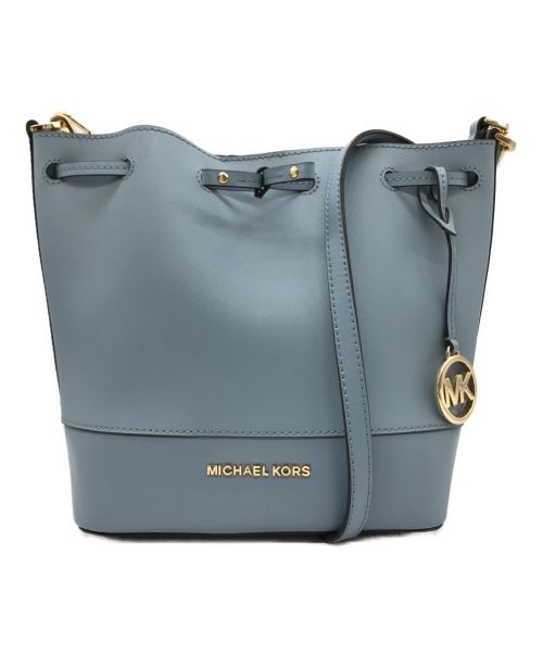 MICHAEL KORS（マイケルコース）MICHAEL KORS (マイケルコース) ショルダーバッグ ブルー サイズ:-の古着・服飾アイテム